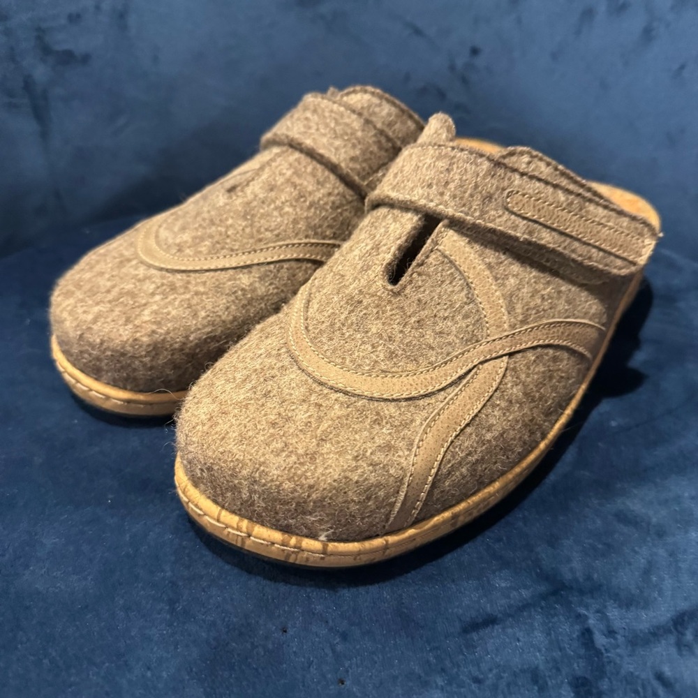 Fidelio Wool Felt Clog Slippers EU 40 (Approx Women’s 9-9.5)